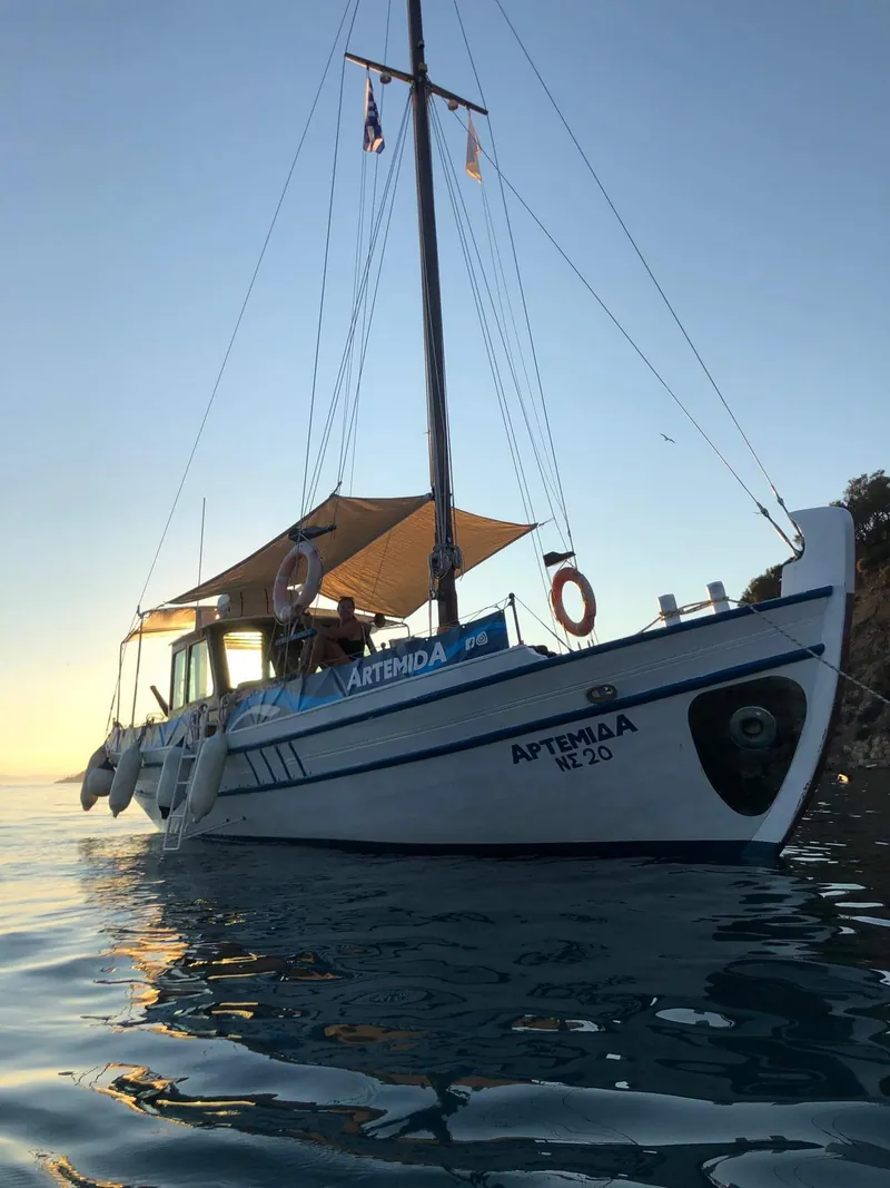 Η Αρτέμιδα στο ηλιοβασίλεμα